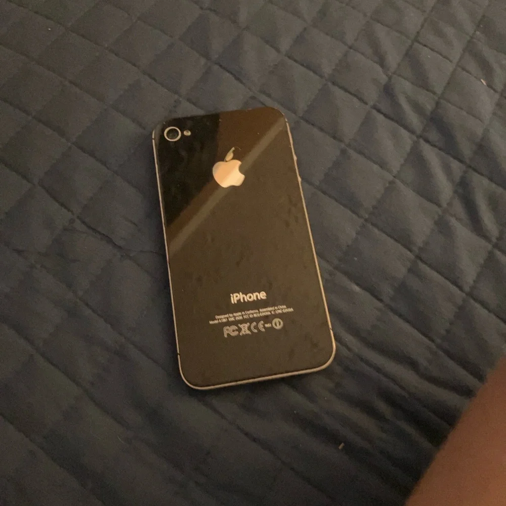 Apple Black Smartphone